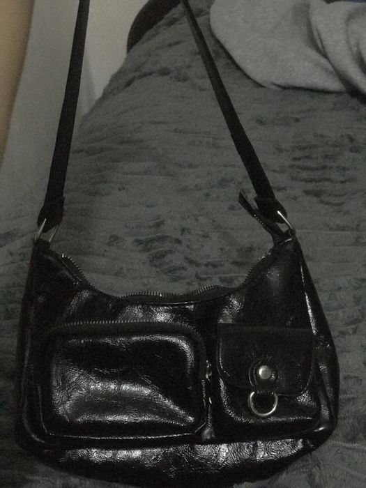 стильная сумка черная