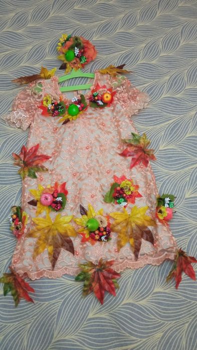 Платье для девочки на утренник в детском саду