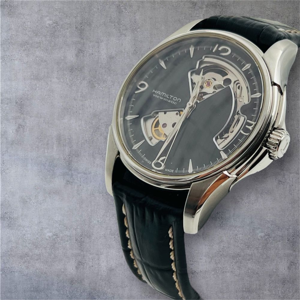 Hamilton Jazzmaster Open Heart мъжки часовник
