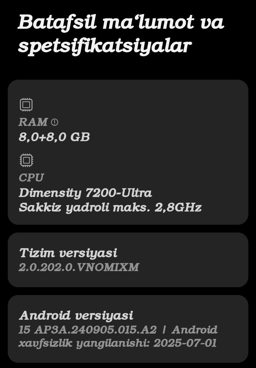 yarim narxi redmi 13 pro +5G