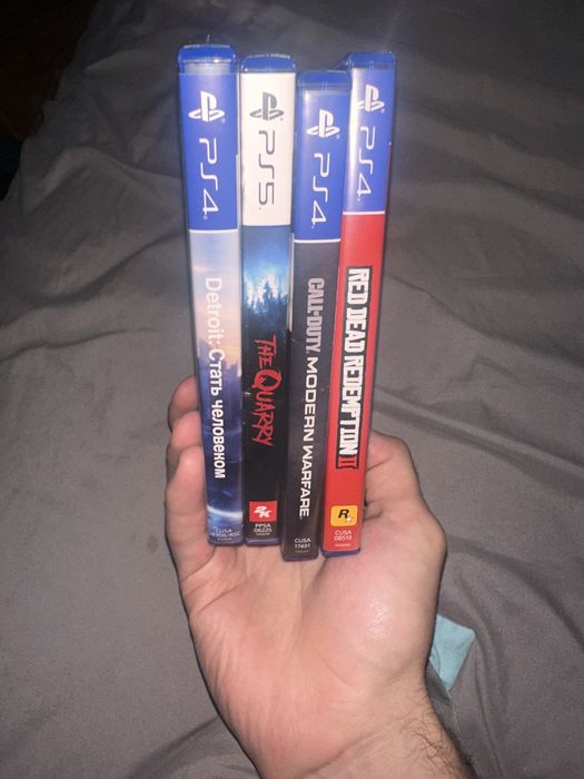 диски на PS 4 и 5