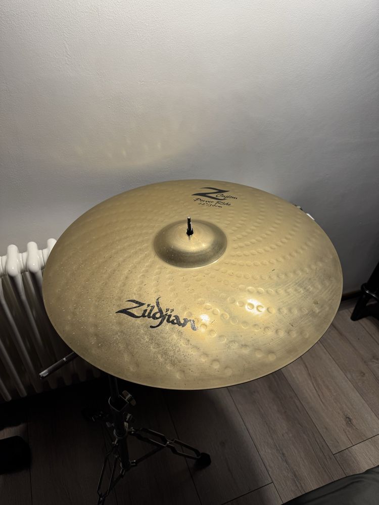 Zildjian Z custom 22” power ride brilliant cinel