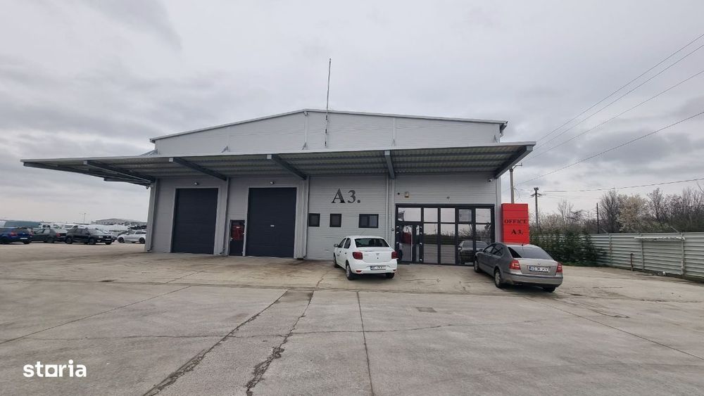 Inchiriez hala industriala pretabila deopozit, zona Auchan, bradu
