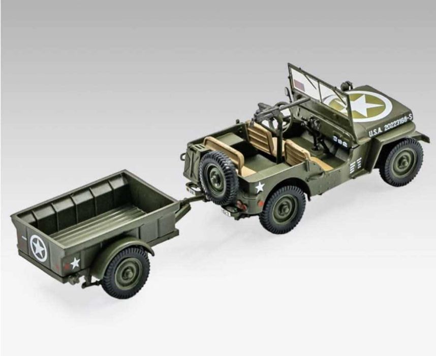 Jeep Willys MB  WW2  1:43