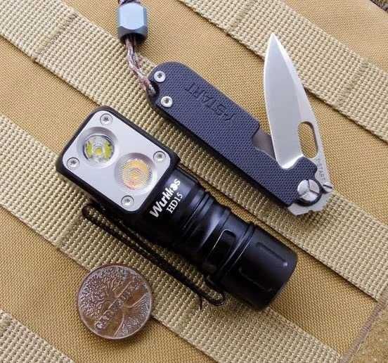 Lanterna frontala LED WURKKOS HD15 2000 lumeni