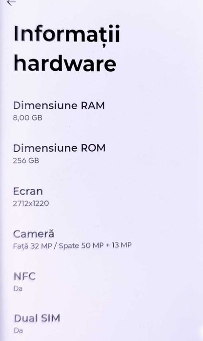 (AG 35) Telefon Motorola Edge60 Fusion b.33794.2 -1050Lei Garantie !