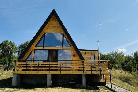 Cabane tip A Frame  7m x 9m