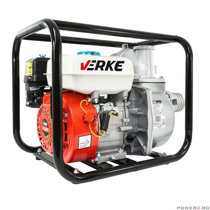 Motopompa pe benzina cu motor in 4 timpi 3" tol 6.5 CP, Verke