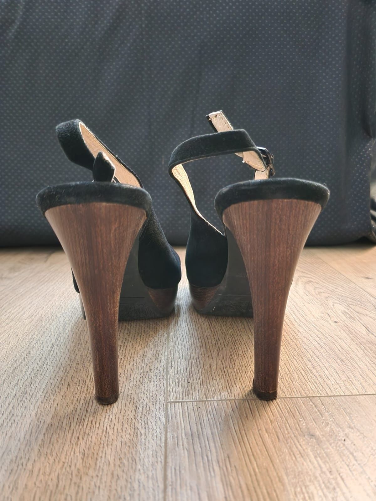 Дамски обувки CafèNOIR, 12см ток, 2см платформа