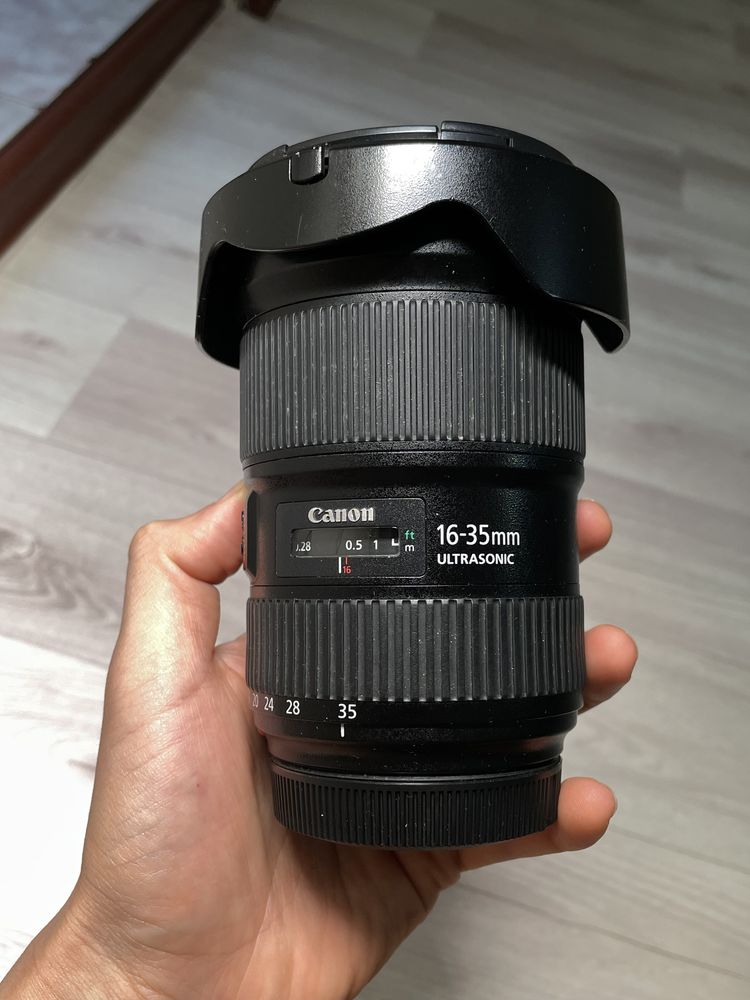Объектив Canon EF 16-35mm 3 поколения L f2.8