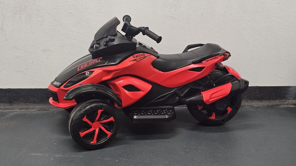 Trike Electric pentru Copii – Varianta cu 2 Motoare 12V