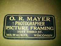 Poza veche unicat inmormantare, vintage, SUA 1924 Wisconsin Milwaukee