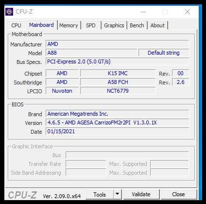 Дъно  ZX-A88MP +AMD A8-7600 +16gb ddr3