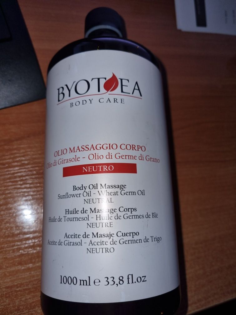 BYOTEA  масажно олио с пшеничен зародиш, 1 л