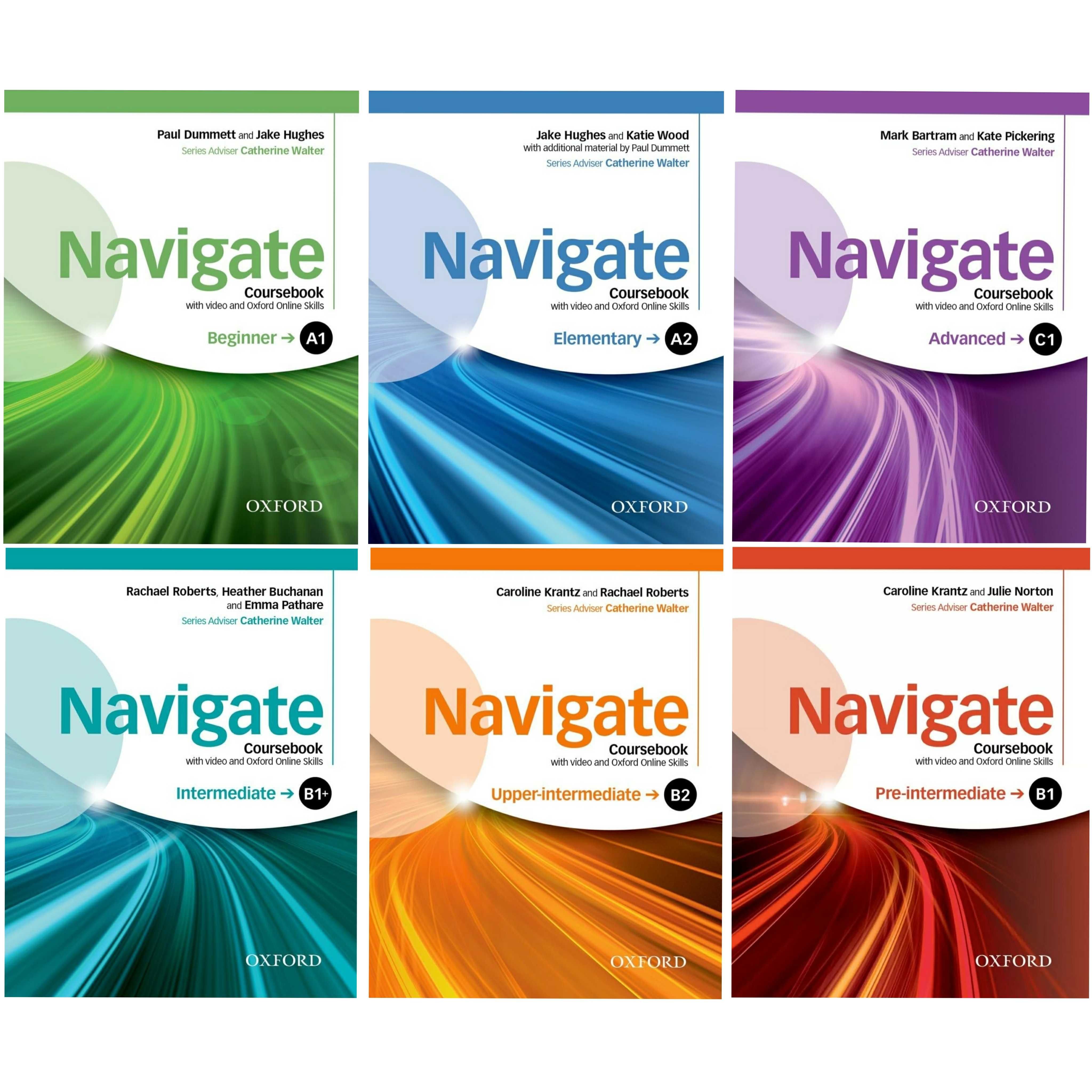 Navigate coursebook + workbook + диск. Доставка.