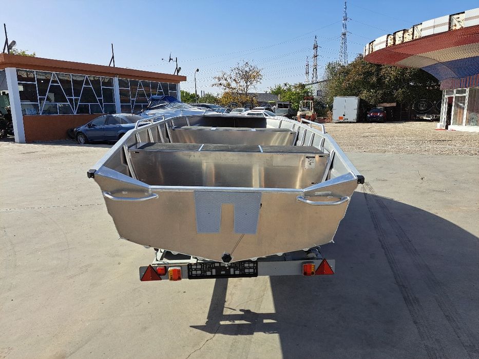 Barcă ALUMINIU 5,2m nouă