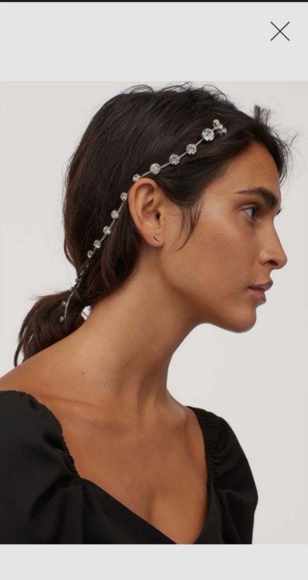 Tiara accesoriu par H&M