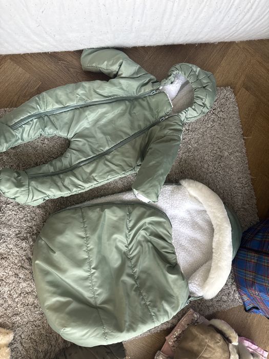 Детский кокон и комбенизон для новорожденных