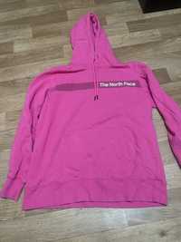 The norrth face pink womens hoodie