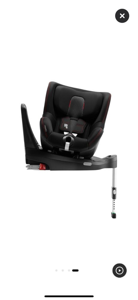 Scaun auto ISOFIX i-size Britax Romer DUALFIX M Cool flow black 61-105