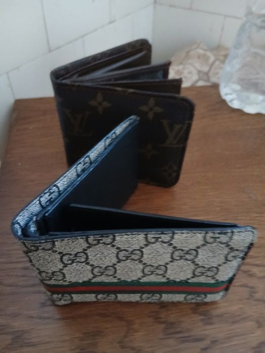 Мъжки портфейли Gucci i Luis Viton