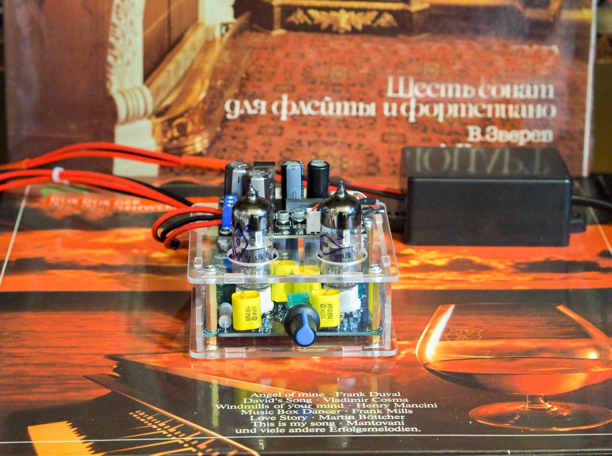 Лампова RIAA preamp -корекция /РИЯ / Лампов предусилвател за грамофон