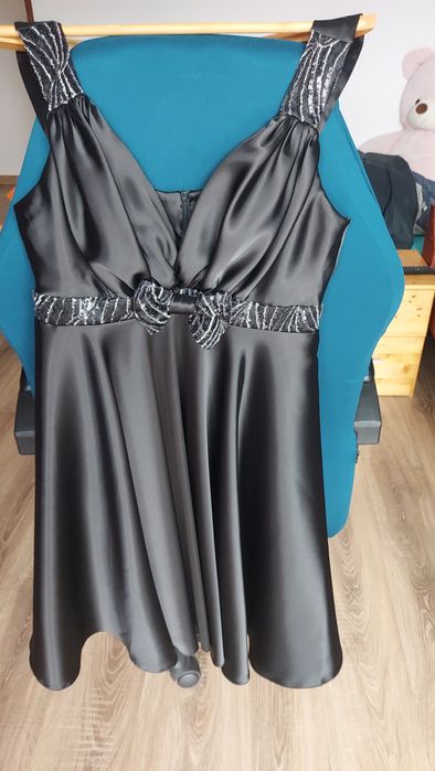 Rochie neagra de ocazie mărimea m