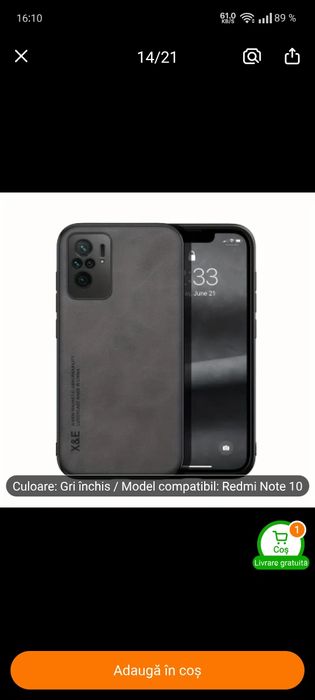 Huse Redmi note 10 și realme 12
