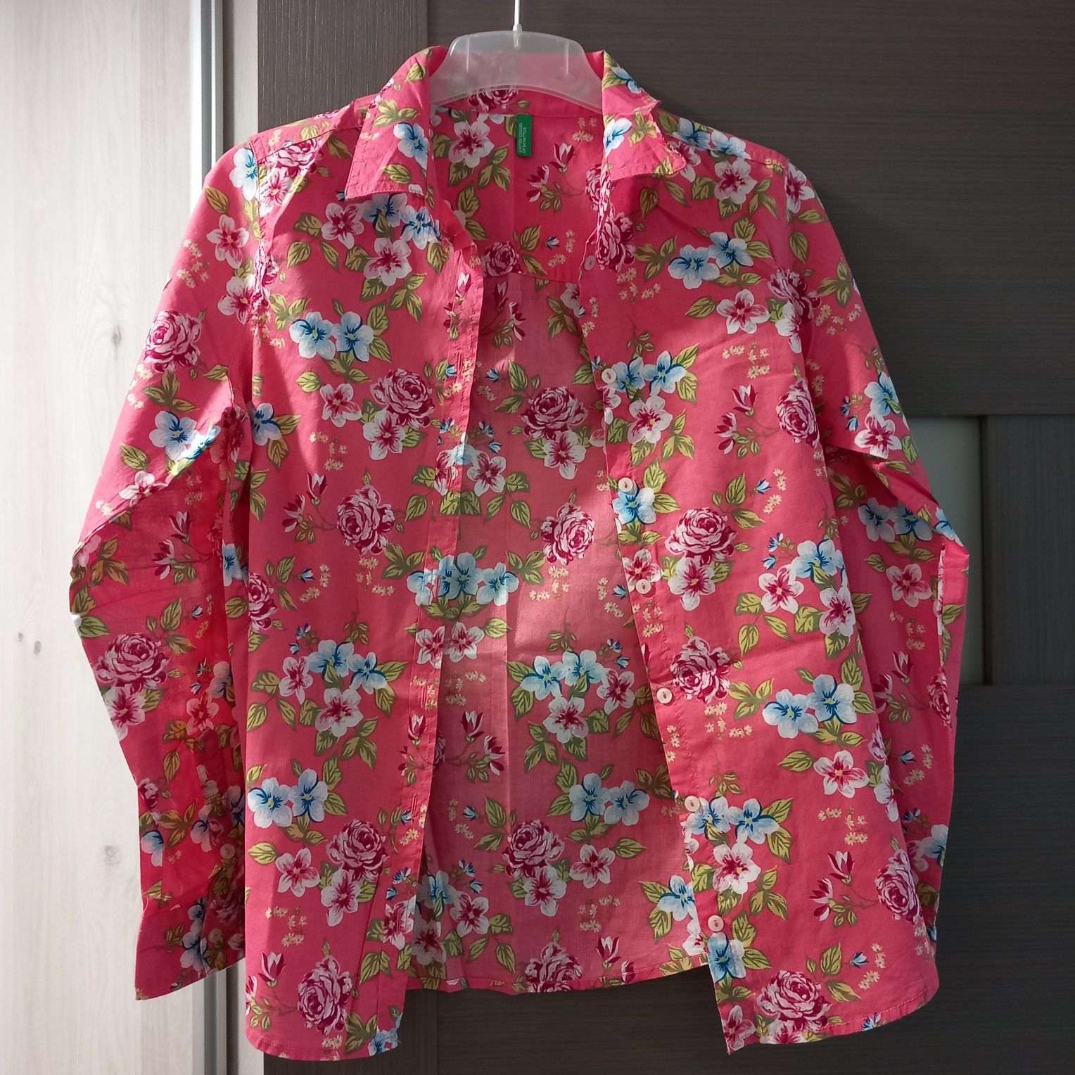 Camasa dama,OF BENETTON,marime S,100%bumbac. Noua,  fără etichetă
