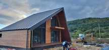 Containere locuibile, case modulare metalice, cabane tip A la cheie