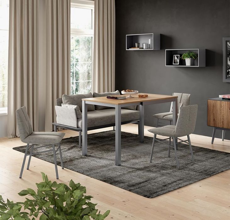 Разтегателна маса с метална конструкция Vicco