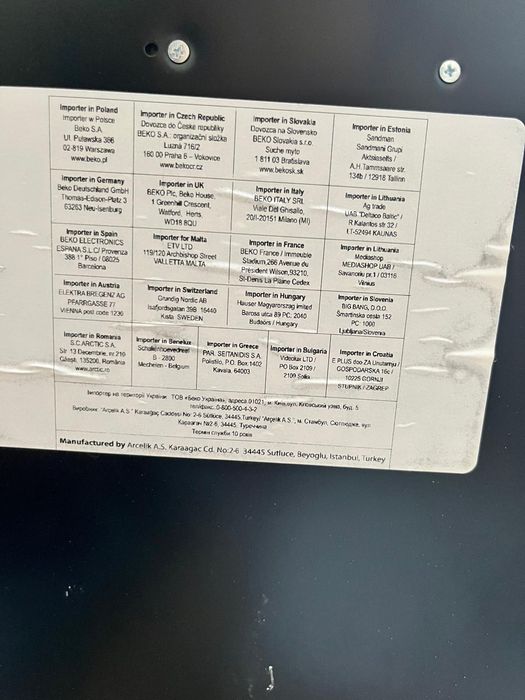 Hota Beko HCA62320B, Decorativa, 377 m3/h, 3 viteze, 60 cm