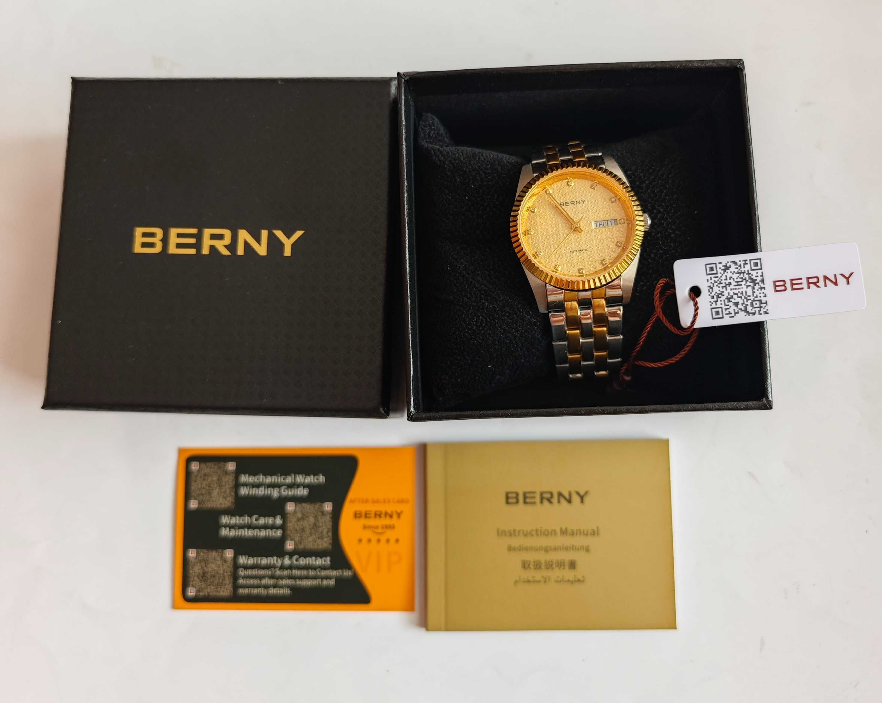 BERNY автоматични часовници НОВИ!