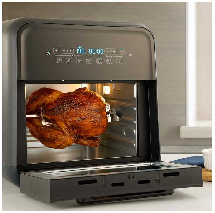 Friteuza cu aer cald Breville Airfryer VDF127X-DIM, 2000W