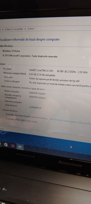 Lenovo i3 B560 SSD cel mai mic preț