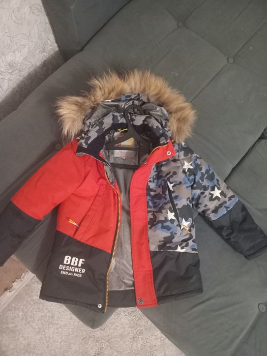 Куртка зимняя на мальчика