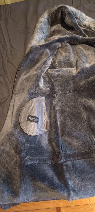 Дамско кожено палто