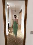 Rochie verde  Asos