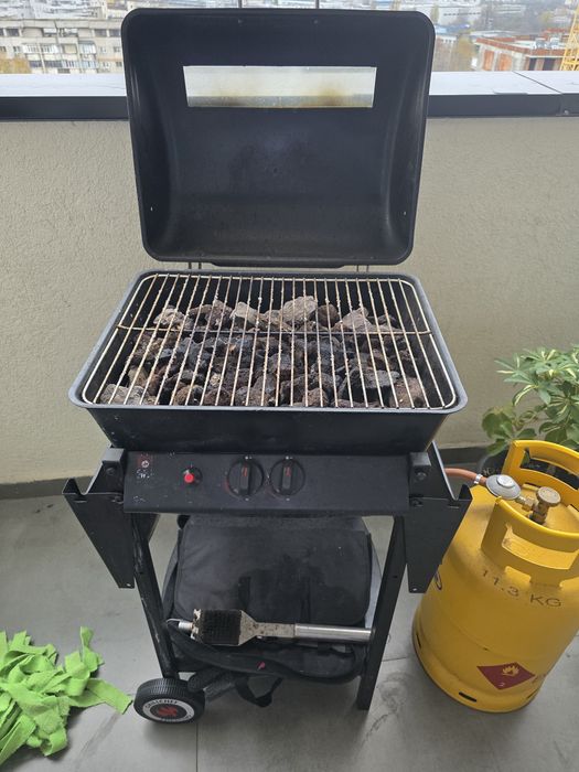 Grătar pe gaz " Grill Chef "+ butelie 11,5 kg