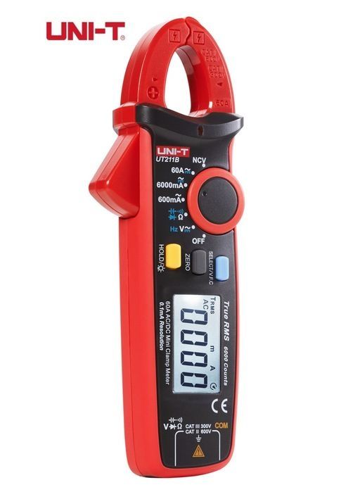 Uni-t Ut211b AC/DC Мини Ампер клещи True RMS