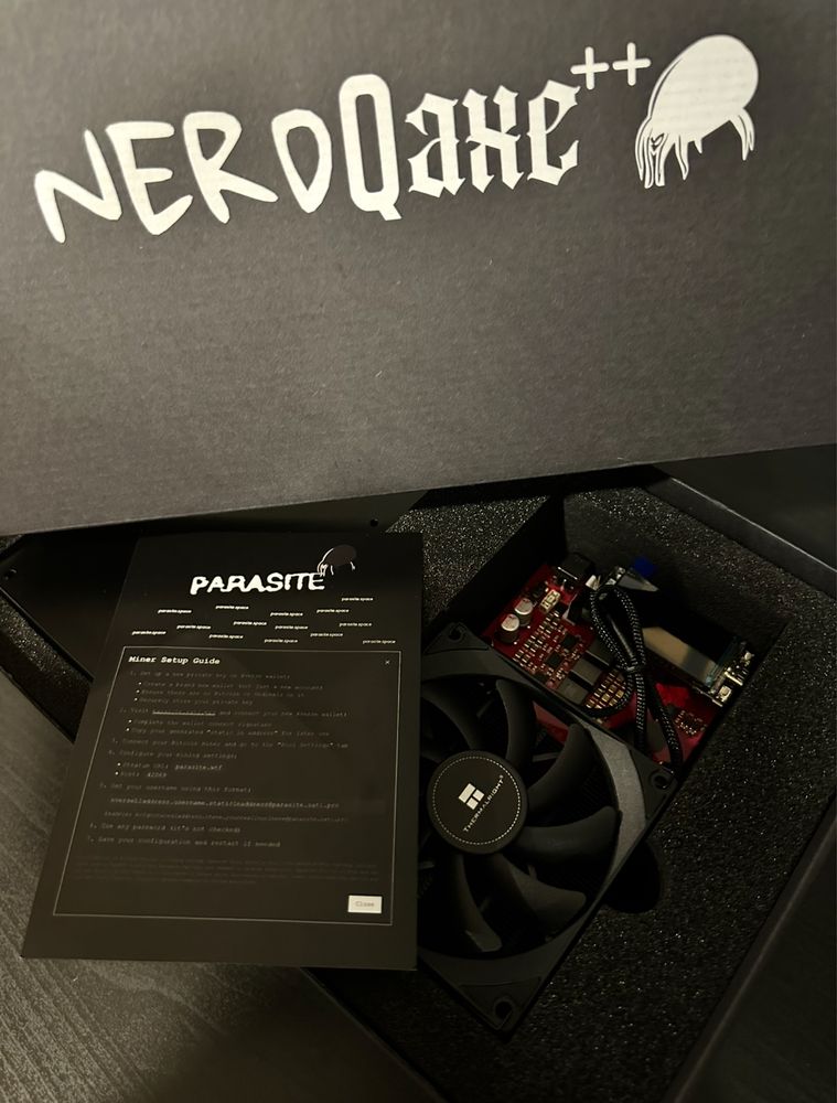 Nerdqaxe++ копач
