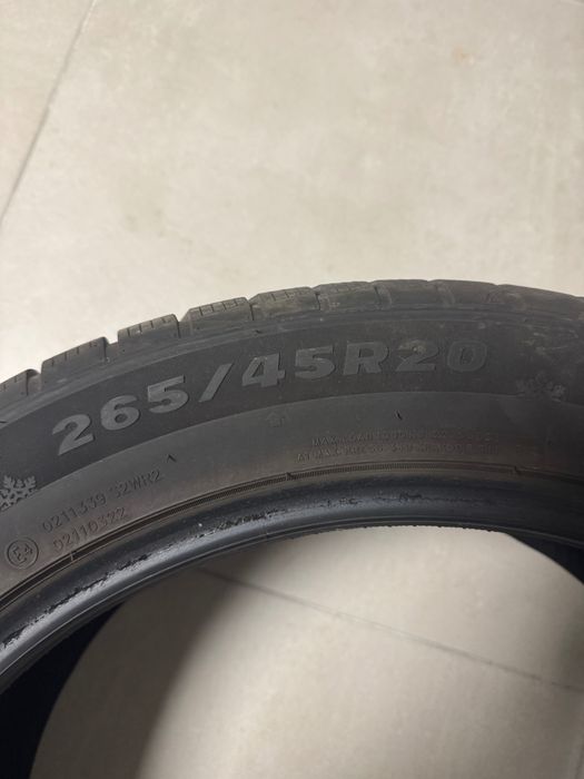 Комплект 4 нови зимни гуми, 265/45/R20, dot 2023