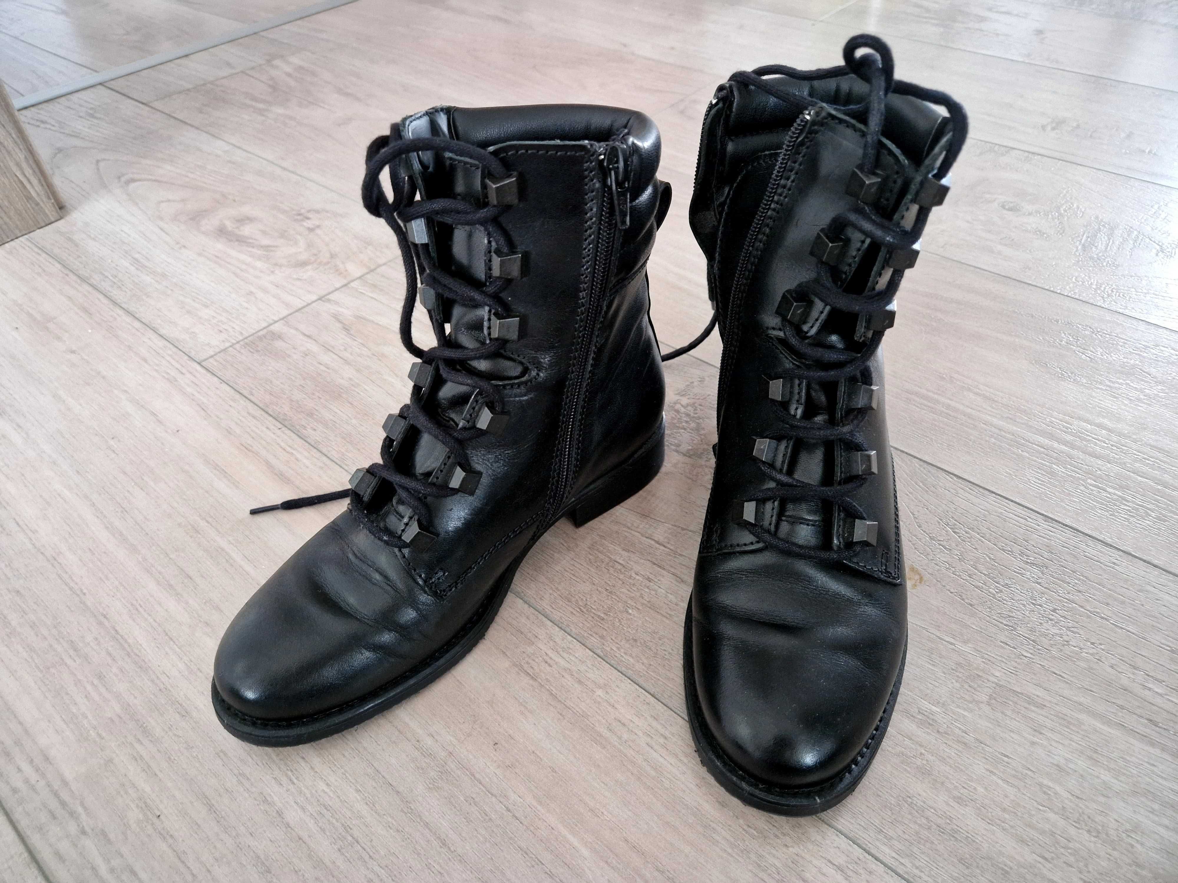 Tommy Hilfiger botine damă, marimea 36, piele