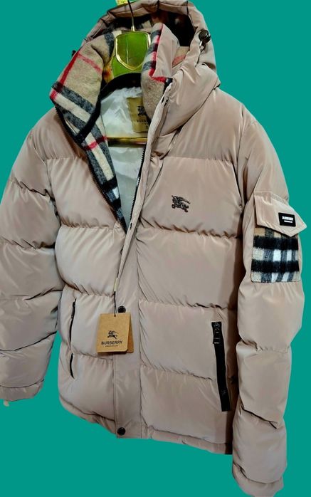 Geaca Burberry Puffer Nubuck (mărimi: S,M,L,XL,XXL)