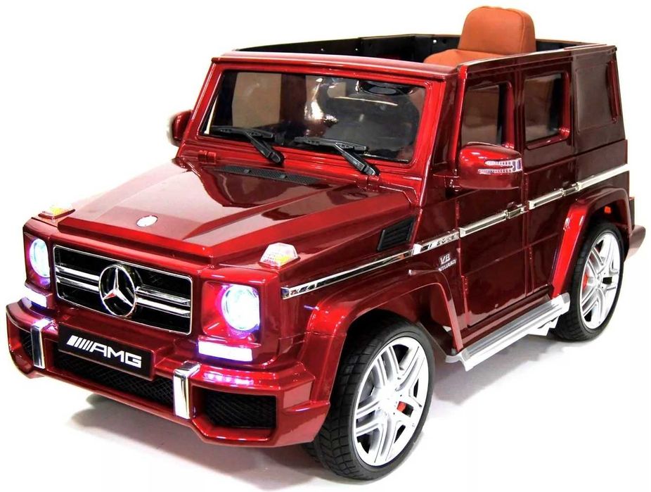 Детский электромобиль Mercedes-Benz Mercedes G63 красный