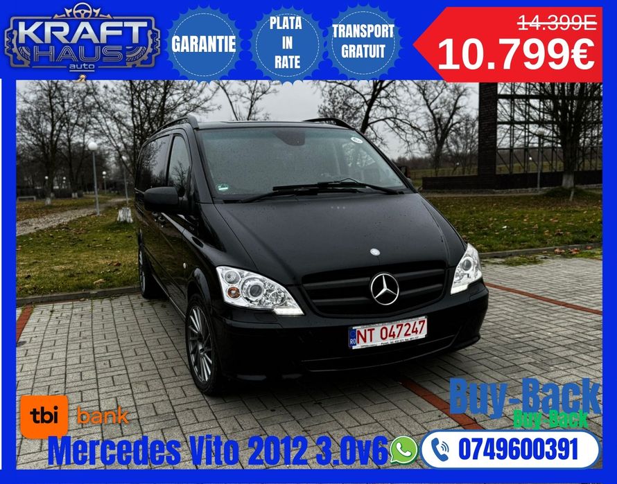 Mercedes vito 8loc 3.0v6 2012 rate tbi