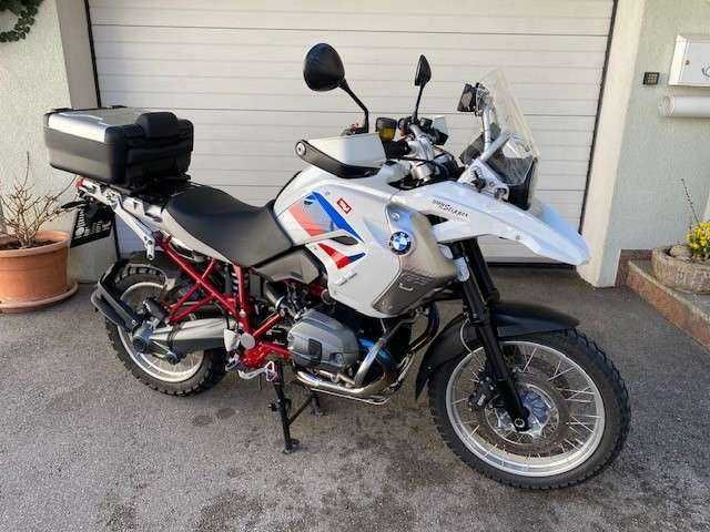 BMW R1200GS Rallye 2012, full cutii Vario, accesorii