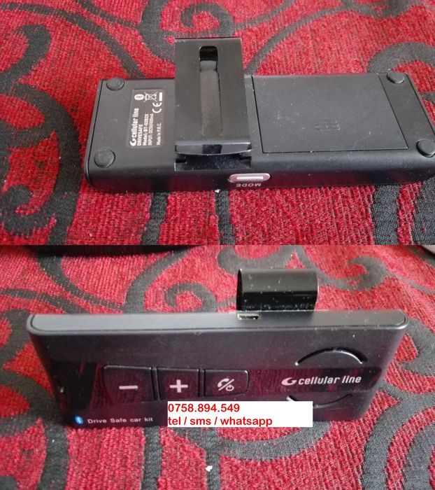 Car Kit Auto Bluetooth handsfree pentru parasolar