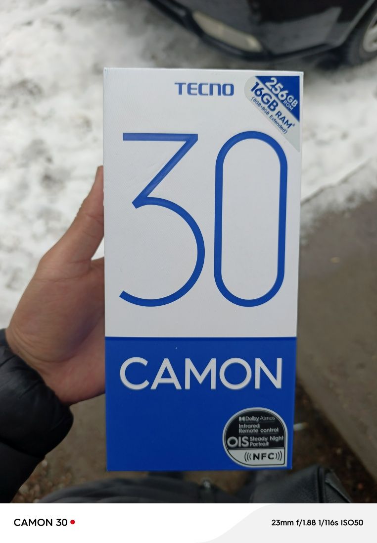 Tecno camon 30 karobka dokument bor ishlashi ideal