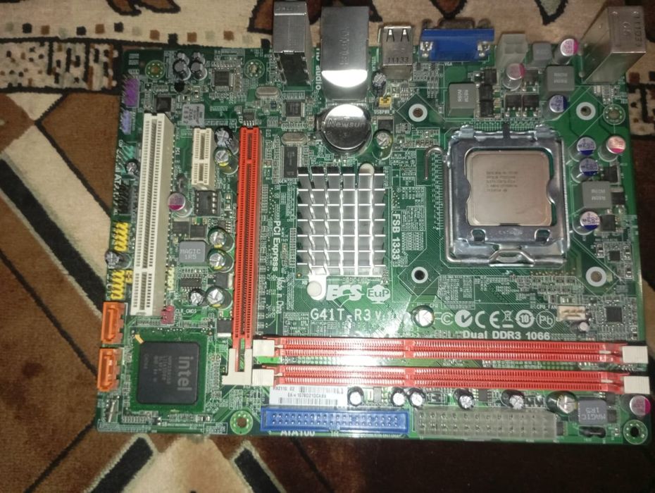 Материнская плата +  процессор